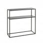 Console Design en Métal "Soraya" 80cm Noir|Console|Paris Prix