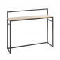 Console Design "Miranda" 100cm Chêne & Noir|Console|Paris Prix