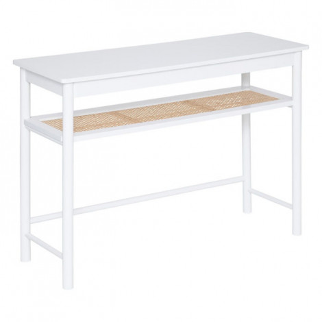 Console Avec Étagère "Cabras" 110cm Blanc|Console|Paris Prix