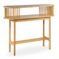 Console Design en Bambou "Giovanni" 100cm Naturel|Console|Paris Prix