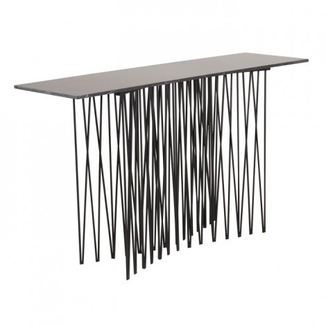 Console Design "Stone" 130cm Noir|Console|Paris Prix