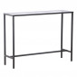 Console Design en Verre "Dipp" 100cm Noir & Transparent|Console|Paris Prix
