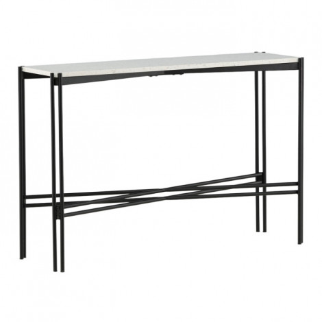 Console Design Terrazzo "Razzia" 110cm Blanc|Console|Paris Prix