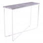 Console Design "Palace" 110cm Gris Foncé & Blanc|Console|Paris Prix