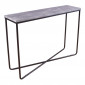 Console Design "Palace" 110cm Gris Foncé & Noir|Console|Paris Prix