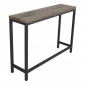Console Design "Rise" 110cm Naturel & Noir|Console|Paris Prix