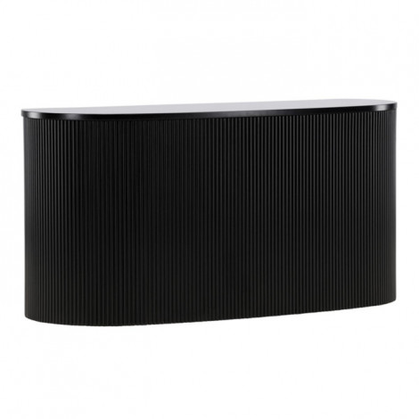 Console Design Nervuré "Loca" 120cm Noir|Console|Paris Prix
