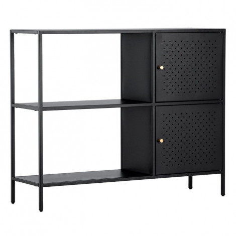 Console Design en Métal "Salta" 100cm Noir|Console|Paris Prix
