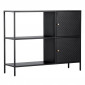 Console Design en Métal "Salta" 100cm Noir|Console|Paris Prix