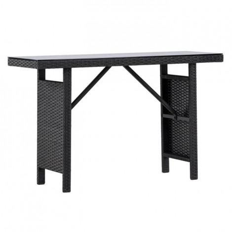 Console de Jardin "Padova" 120cm Noir|Console|Paris Prix