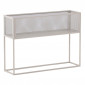 Console Design en Métal "Netz" 110cm Beige|Console|Paris Prix