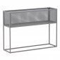 Console Design en Métal "Netz" 110cm Gris Clair|Console|Paris Prix