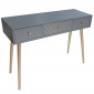 Console 3 Tiroirs Design "Roymy" 108cm Gris|Console|Paris Prix