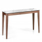 Console Design Marbre & Bois "Sade" 120cm Naturel|Console|Paris Prix