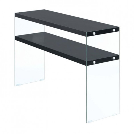 Console Design "Elementary" 110cm Noir Brillant|Console|Paris Prix