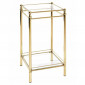 Console Design "Laitonné" 73cm Or|Console|Paris Prix