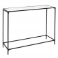 Console Design en Verre "Texture" 100cm Noir|Console|Paris Prix
