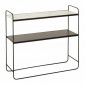 Console Design "2 Niveaux" 90cm Noir & Blanc|Console|Paris Prix