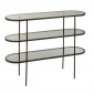 Étagère 3 Niveaux Design "Juto" 100cm Noir|Bibliothèque|Paris Prix