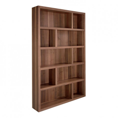 Bibliothèque 5 Niveaux "Candy" 197cm Marron|Bibliothèque|Paris Prix