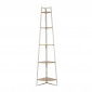Étagère d'Angle "5 Niveaux" 180cm Blanc|Bibliothèque|Paris Prix