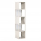 Étagère 5 Niveaux en Métal "Buenos Aires" 185cm Beige|Bibliothèque|Paris Prix