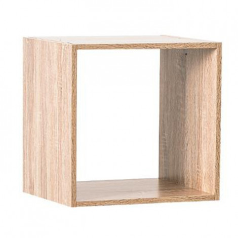 Étagère 1 Case "Mix N Modul" 34cm Naturel|Bibliothèque|Paris Prix
