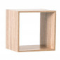 Étagère 1 Case "Mix N Modul" 34cm Naturel|Bibliothèque|Paris Prix