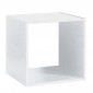 Étagère 1 Case "Mix N Modul" 34cm Blanc|Bibliothèque|Paris Prix