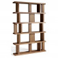 Étagère Design 5 Niveaux "Jorys" 120cm Naturel|Bibliothèque|Paris Prix