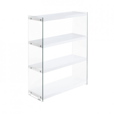 Étagère 4 Niveaux "Elementary" 113cm Blanc|Bibliothèque|Paris Prix
