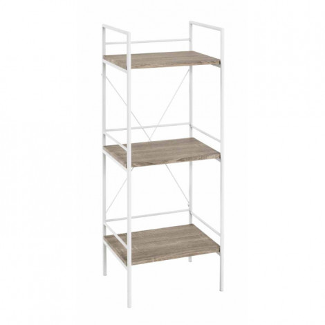 Étagère 3 Niveaux "Duja" 96cm Naturel|Bibliothèque|Paris Prix