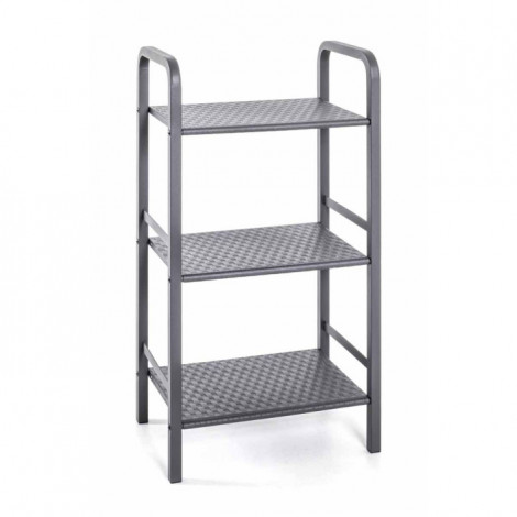 Étagère Design 3 Niveaux "Melo" 81cm Gris|Bibliothèque|Paris Prix