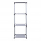 Étagère Design 3 Casiers "Mondo" 102cm Gris|Bibliothèque|Paris Prix