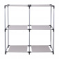 Étagère Design 4 Casiers "Mondo" 70cm Gris|Bibliothèque|Paris Prix