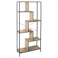 Étagère Design "Eidson" 180cm Naturel|Bibliothèque|Paris Prix