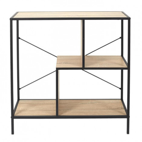 Étagère Design "Eidson" 79cm Naturel|Bibliothèque|Paris Prix