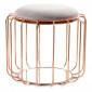 Pouf & Table d'Appoint "Comfortable" 50cm Violet Clair & Rose|Table Basse|Paris Prix