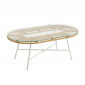 Table Basse de Jardin "Celeste" 90cm Naturel|Table Basse|Paris Prix