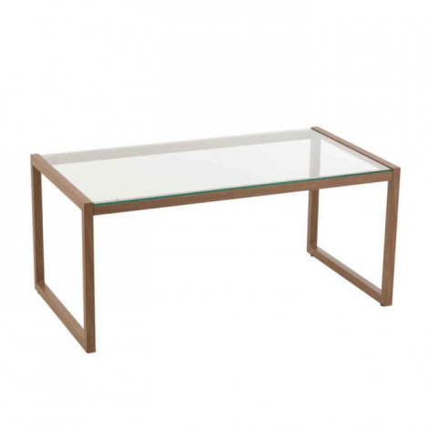 Table Basse Design "Fuolas" 91cm Marron|Table Basse|Paris Prix