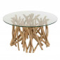 Table Basse en Teck "Driftwood" 63cm Naturel|Table Basse|Paris Prix