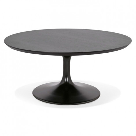 Table Basse Scandinave "Scusi" 90cm Noir|Table Basse|Paris Prix