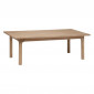 Table Basse en Bois "Sabor" 120cm Beige|Table Basse|Paris Prix