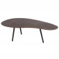 Table Basse Design "Goutte" 120cm Marron|Table Basse|Paris Prix
