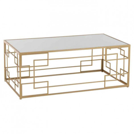 Table Basse Design "Ridao" 120cm Or|Table Basse|Paris Prix