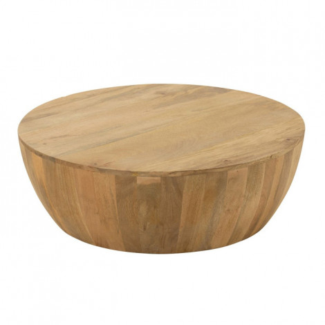 Table Basse en Bois "Camille" 88cm Naturel|Table Basse|Paris Prix