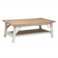 Table Basse en Bois "Olbia" 120cm Blanc|Table Basse|Paris Prix