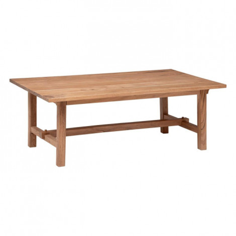 Table Basse en Bois "Jiling" 110cm Marron|Table Basse|Paris Prix