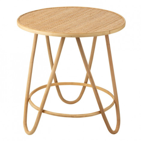 Table Basse en Rotin "Balia" 60cm Naturel|Table Basse|Paris Prix