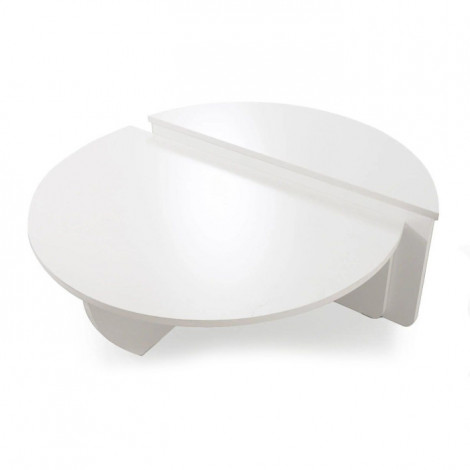 Lot de 2 Tables Basses Design "Armango" 90cm Blanc|Table Basse|Paris Prix
